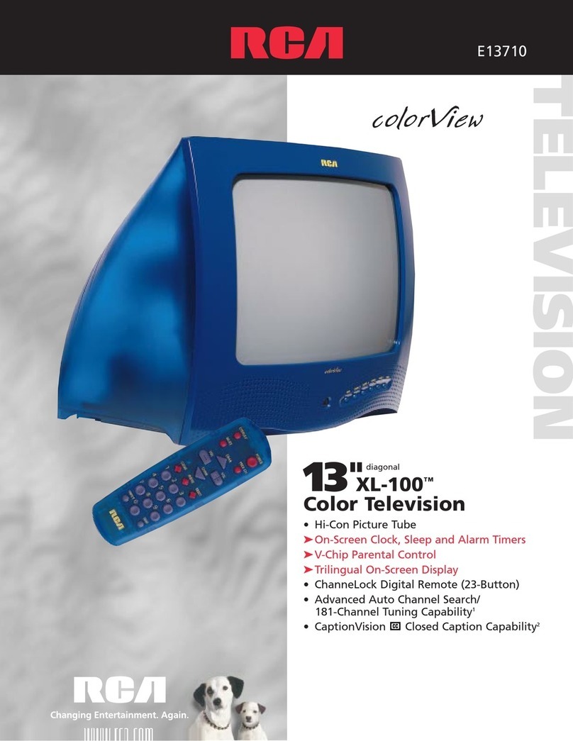 RCA E13710 colorView Manuel utilisateur