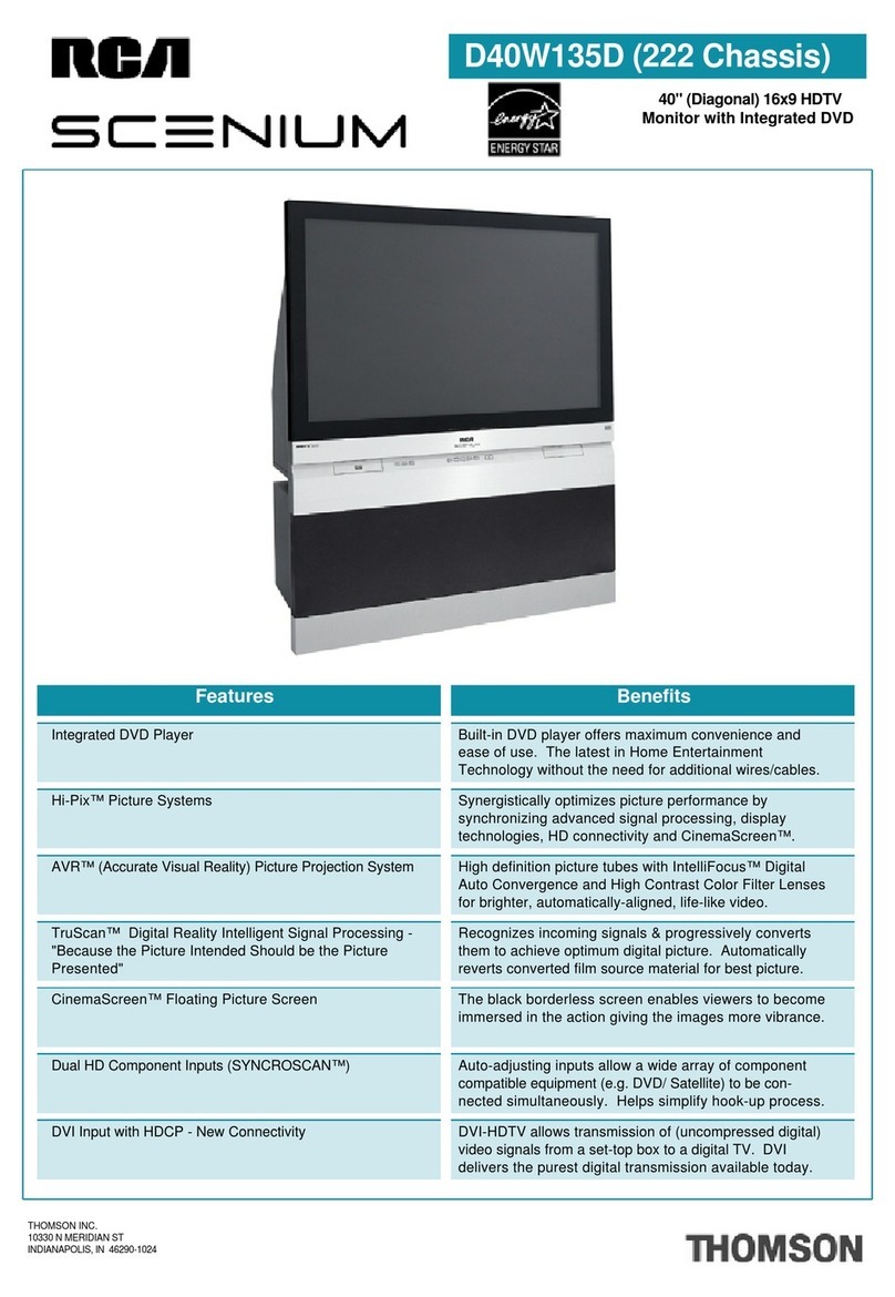 RCA Scenium D40W135D Manuel utilisateur