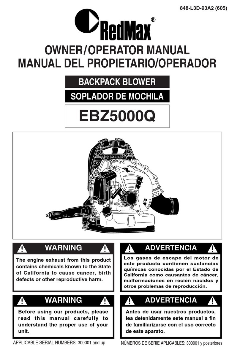 RedMax EBZ5000Q Manuel du propriétaire