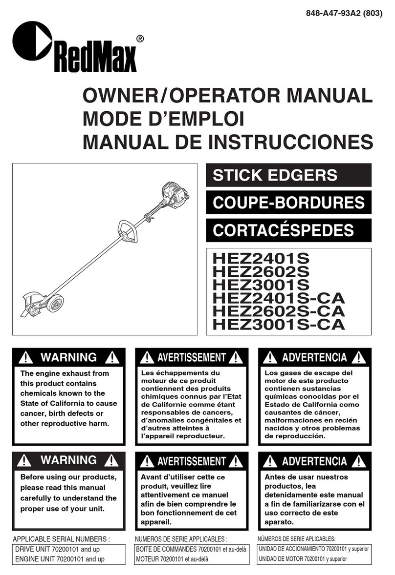 RedMax HEZ2401S-CA Manuel du propriétaire