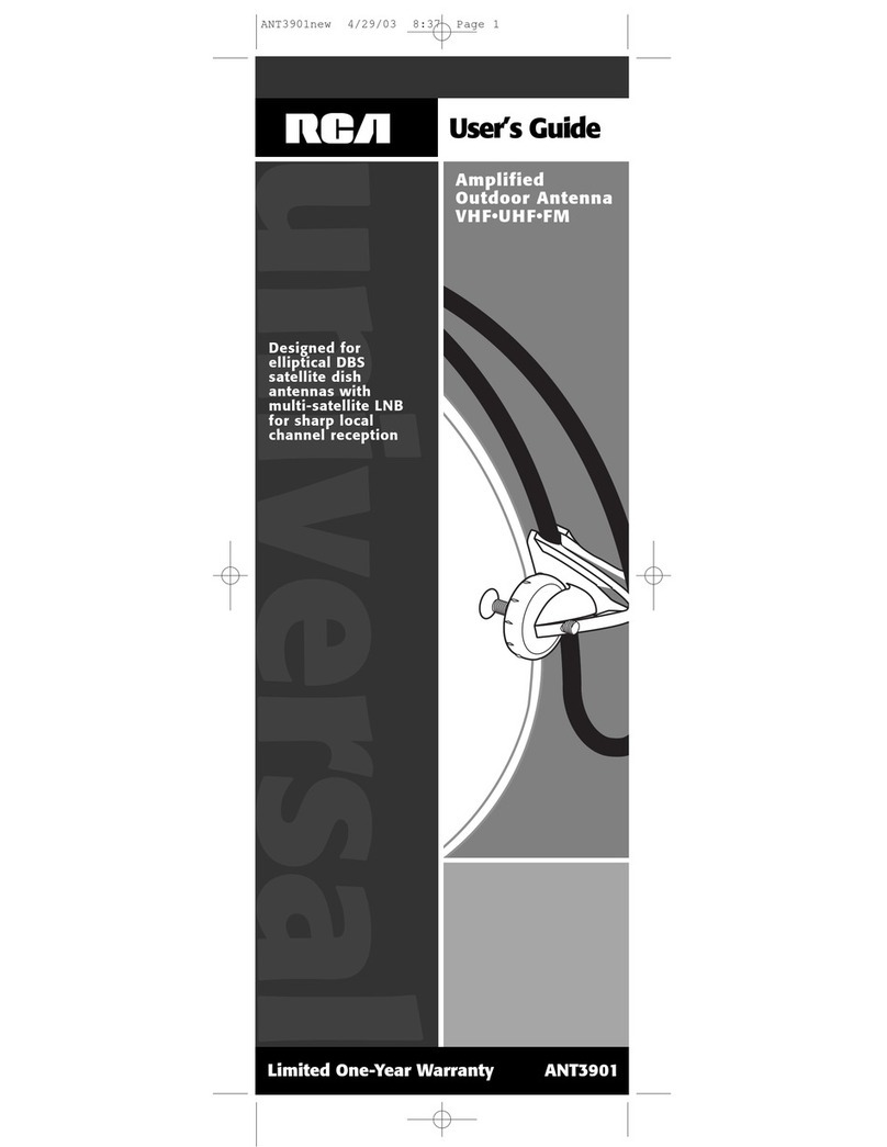 RCA ANT3901 Manuel utilisateur