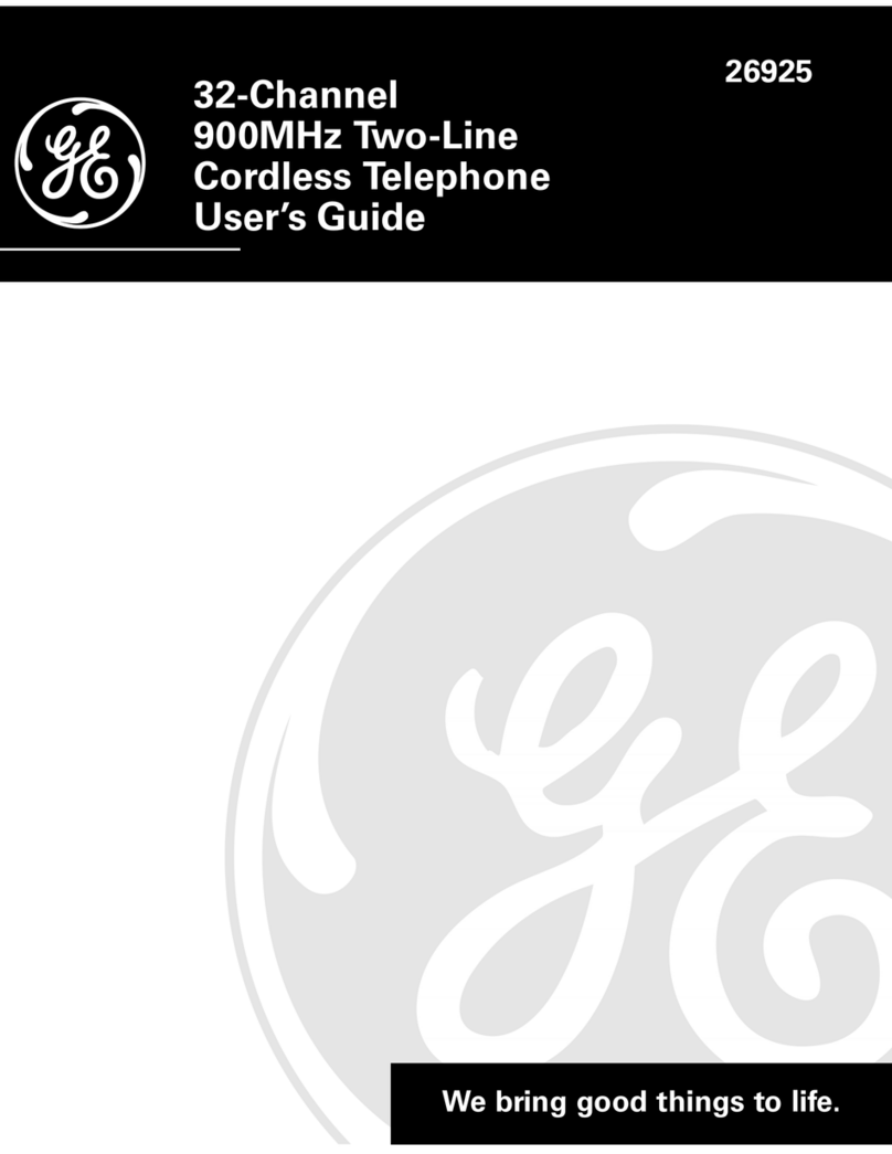 GE 26925 Manuel utilisateur