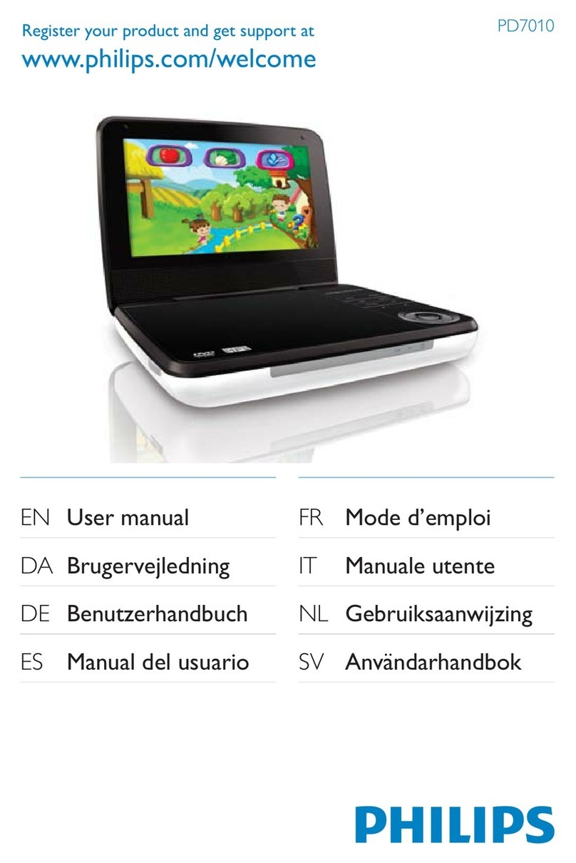 Philips PD7010/93 Manuel utilisateur