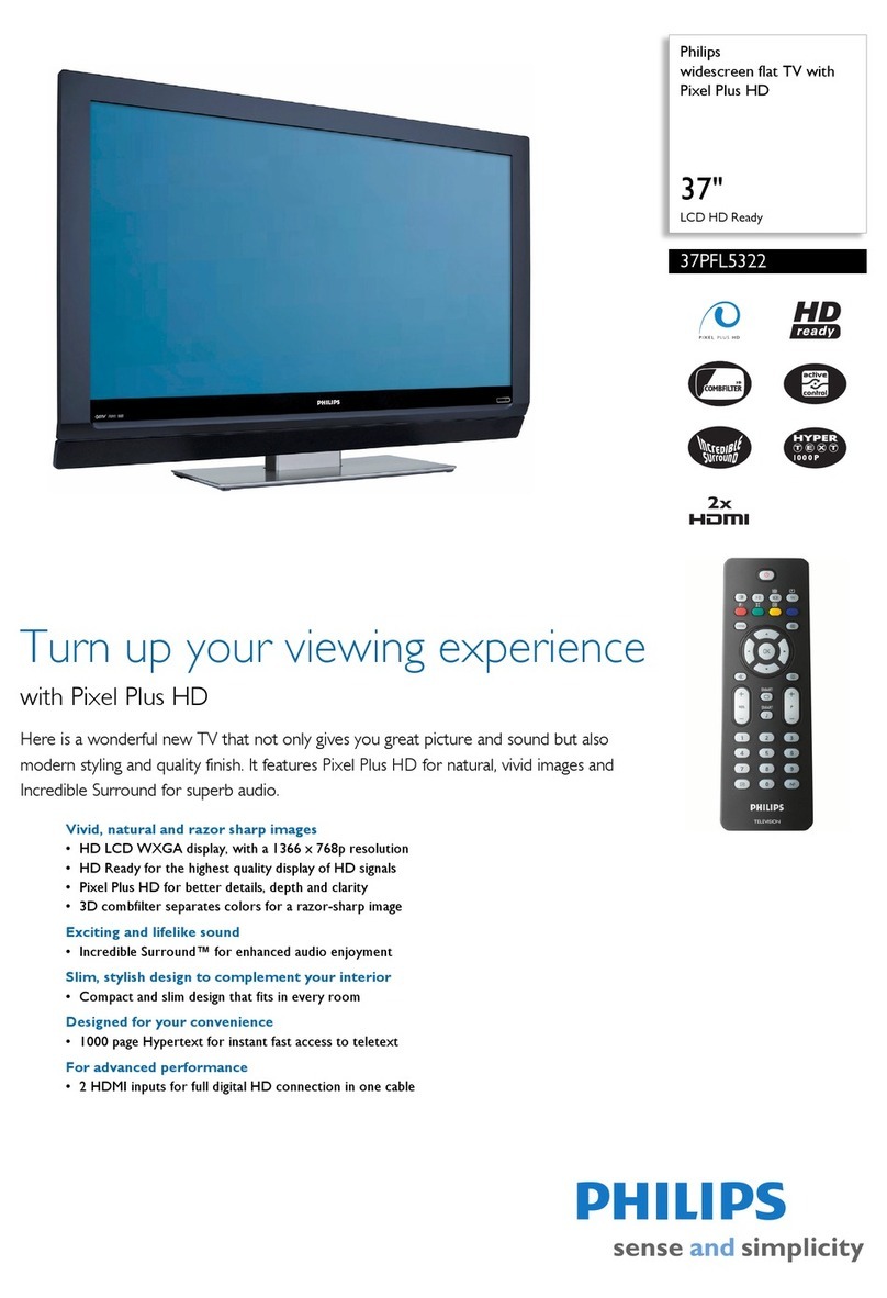 Philips 37PFL5322/10 Manuel utilisateur