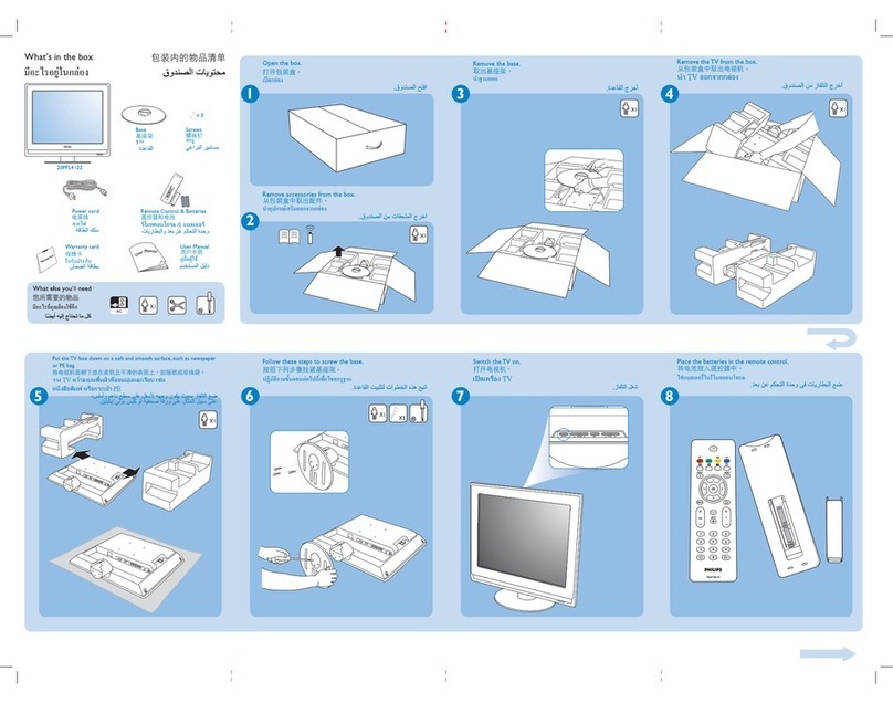 Philips 20PFL4122/98 Manuel utilisateur