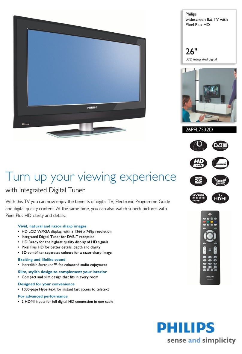 Philips 26PFL7532D - annexe 2 Manuel utilisateur