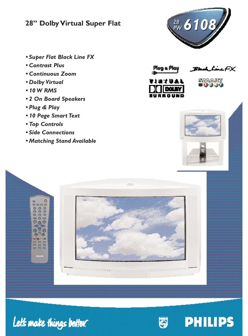 Philips 28PW6108 Manuel utilisateur