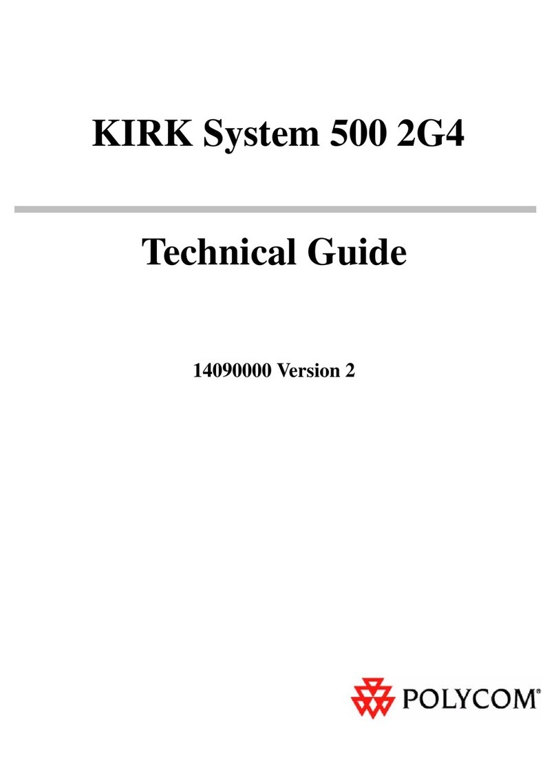 Polycom KIRK 500 2G4 Guide de démarrage rapide