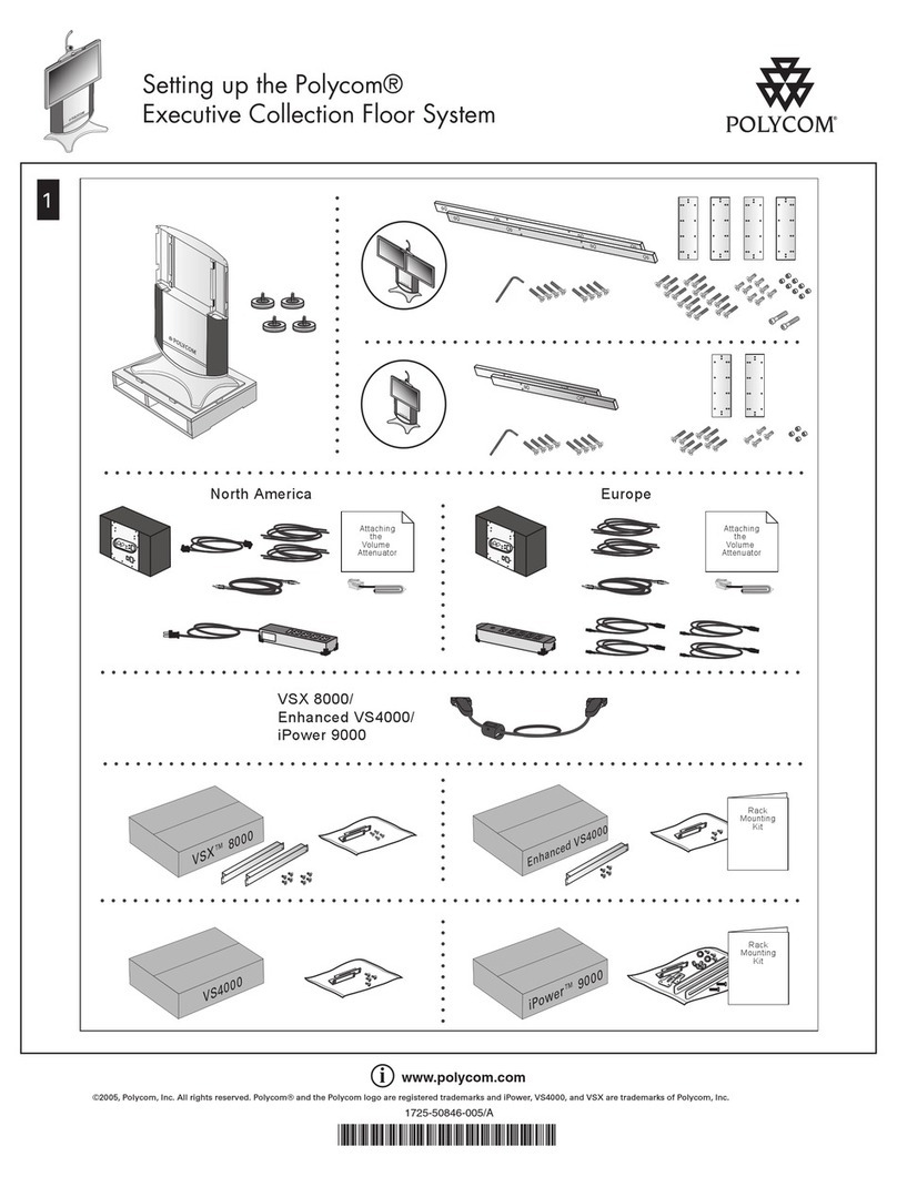 Polycom VS4000 Instructions d'utilisation