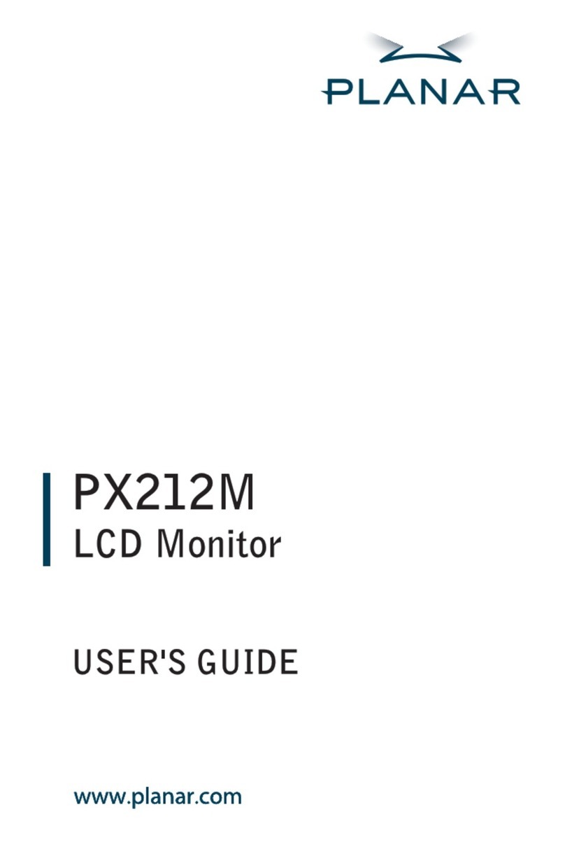 Planar PX212M Manuel utilisateur