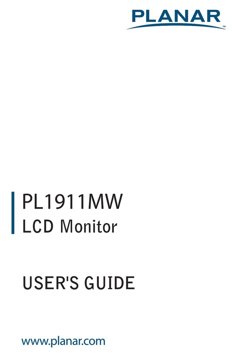 Planar PL1911MW Manuel utilisateur