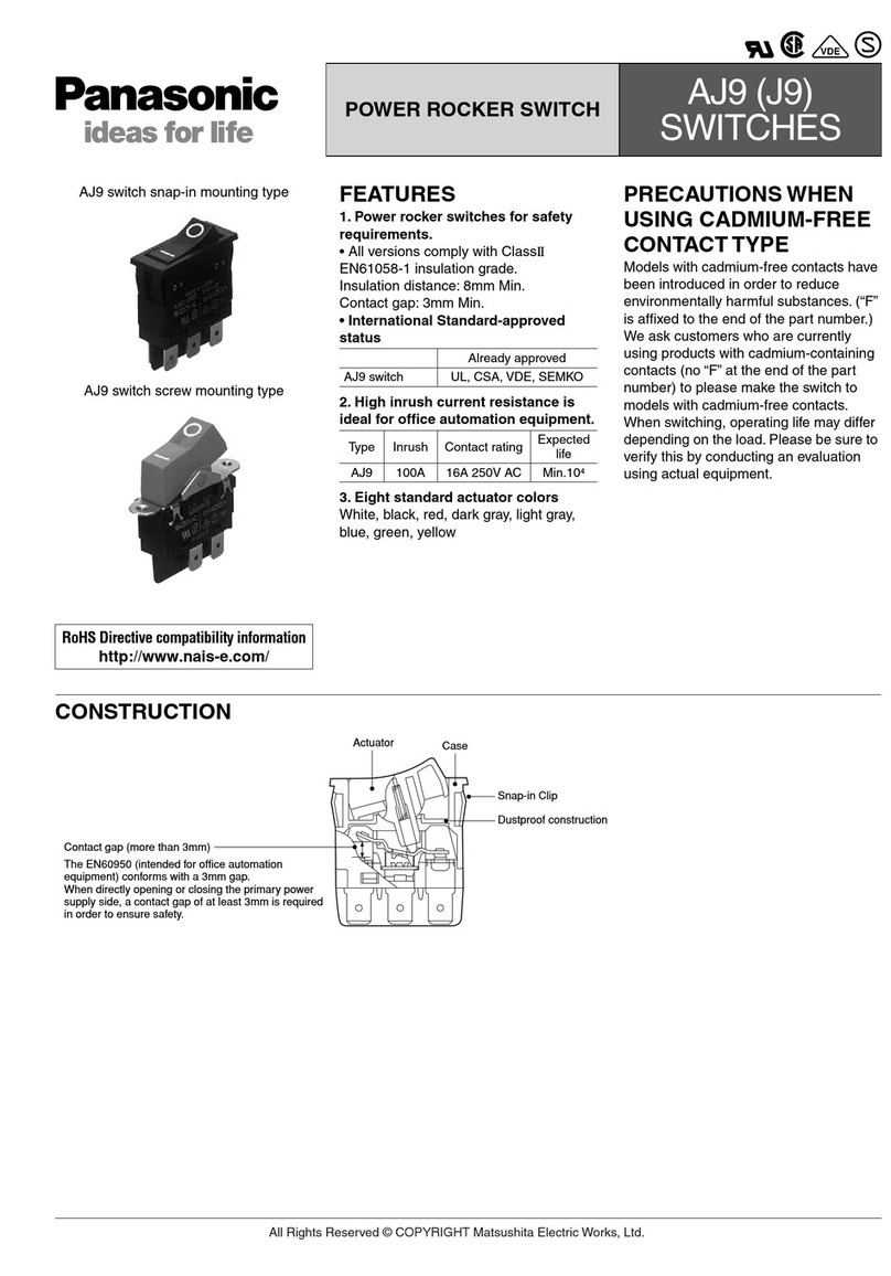 Panasonic AJ9 (J9) Manuel utilisateur