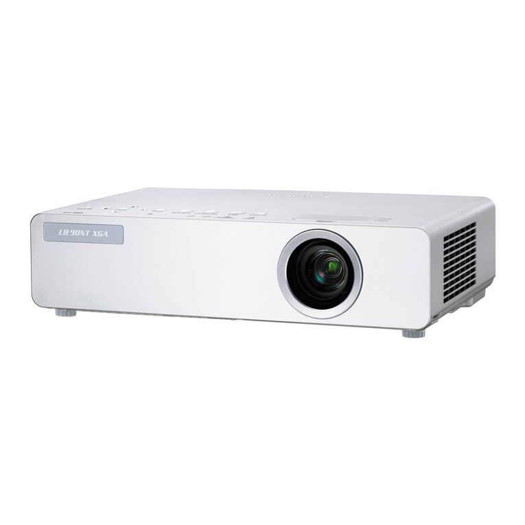 Panasonic PTLB75VU - LCD PROJECTOR Manuel utilisateur