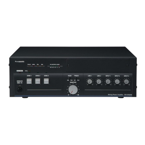 Panasonic WR-201E Mode d’emploi