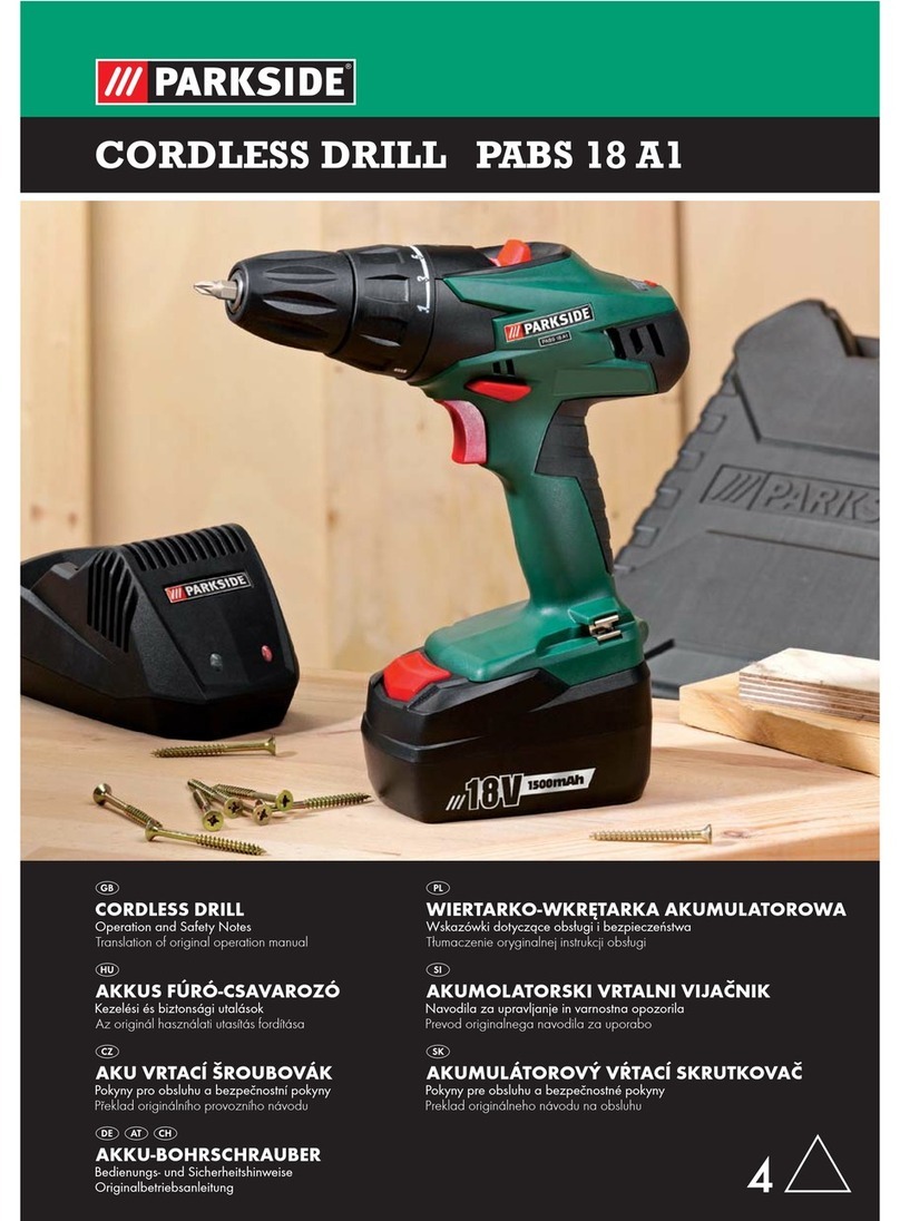 Parkside PABS 18 A1 Manuel utilisateur