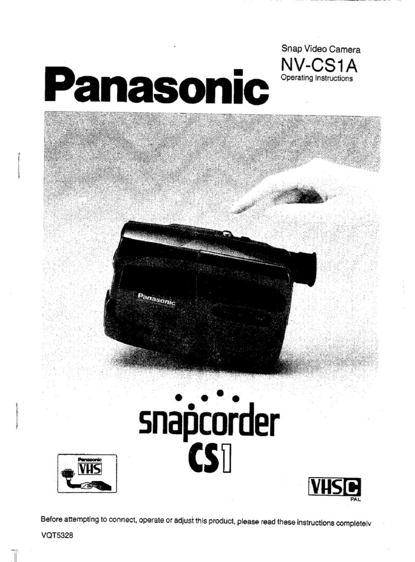 Panasonic Snapcorder NV-CS1A Manuel utilisateur