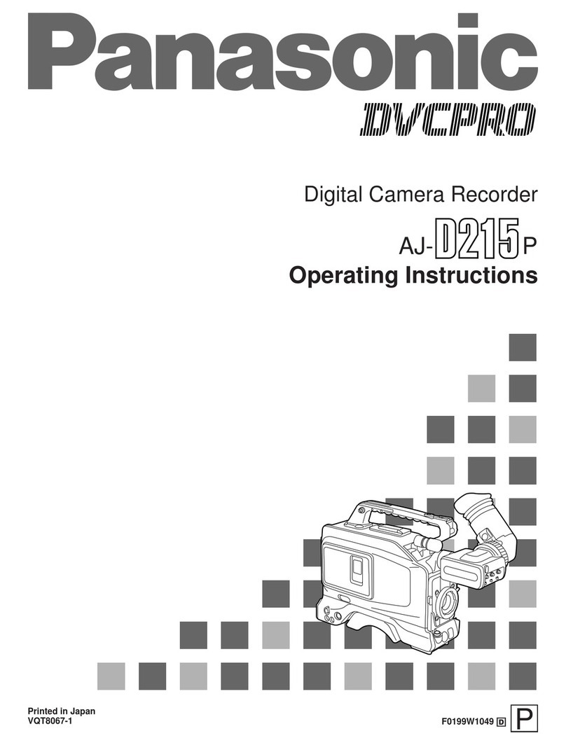 Panasonic AJ-D215P Manuel utilisateur Panasonic AJ-D215P Manuel utilisateur