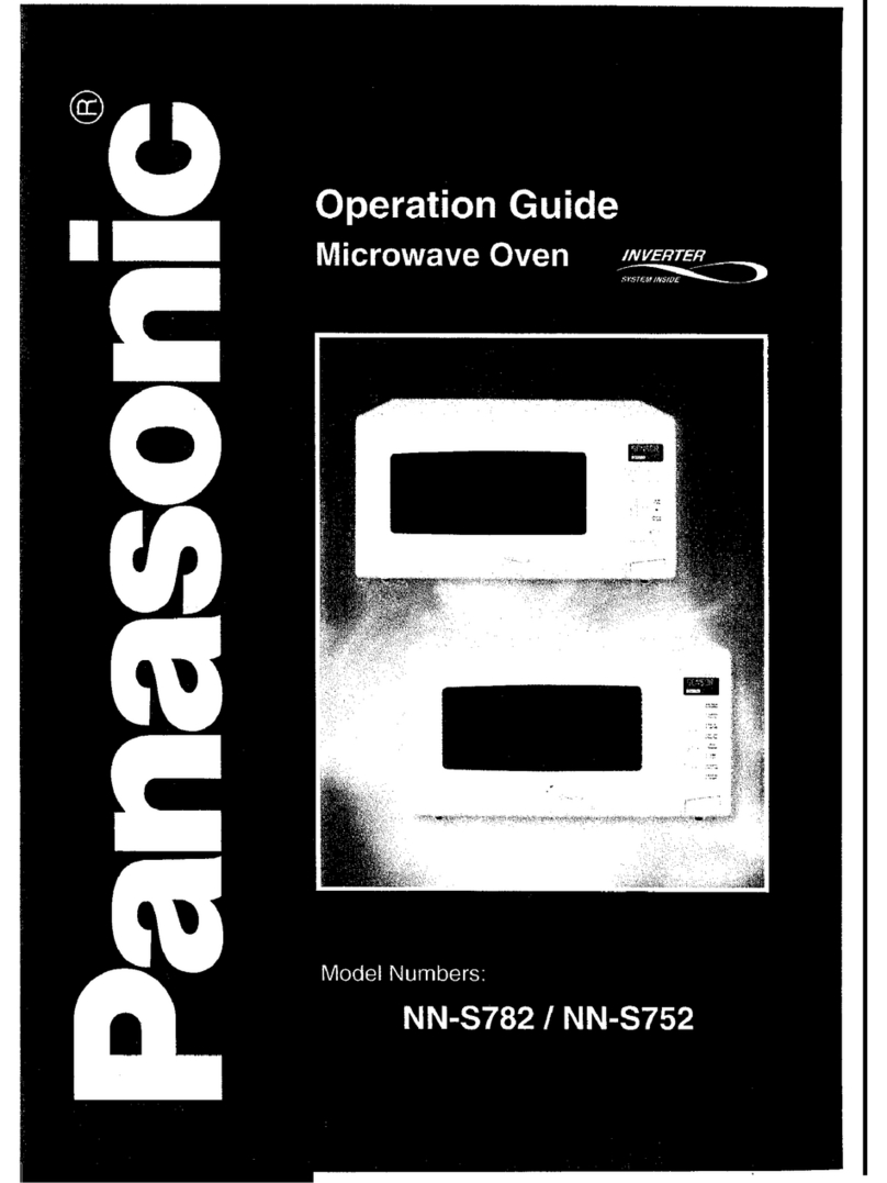 Panasonic NN-S752 Manuel utilisateur