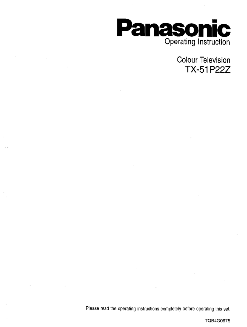 Panasonic TX-51P22Z Manuel utilisateur