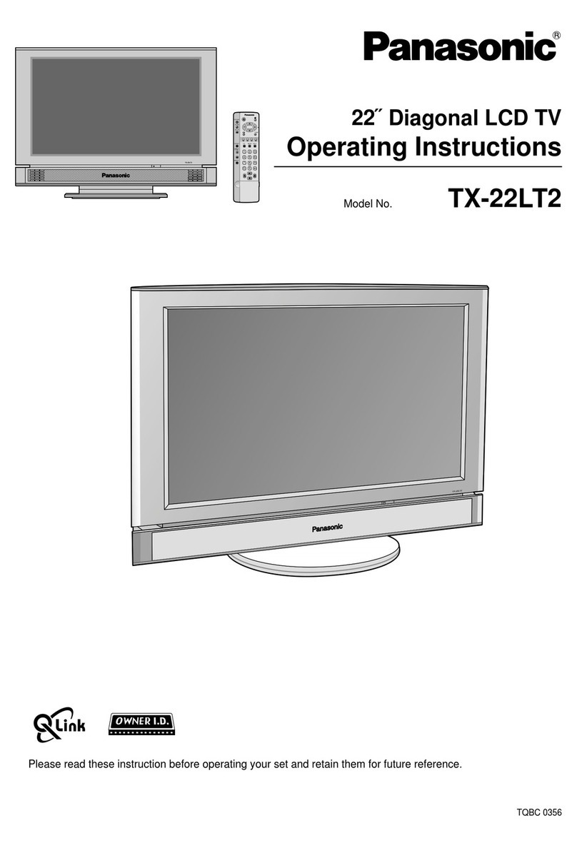 Panasonic TX-22LT2 Manuel utilisateur