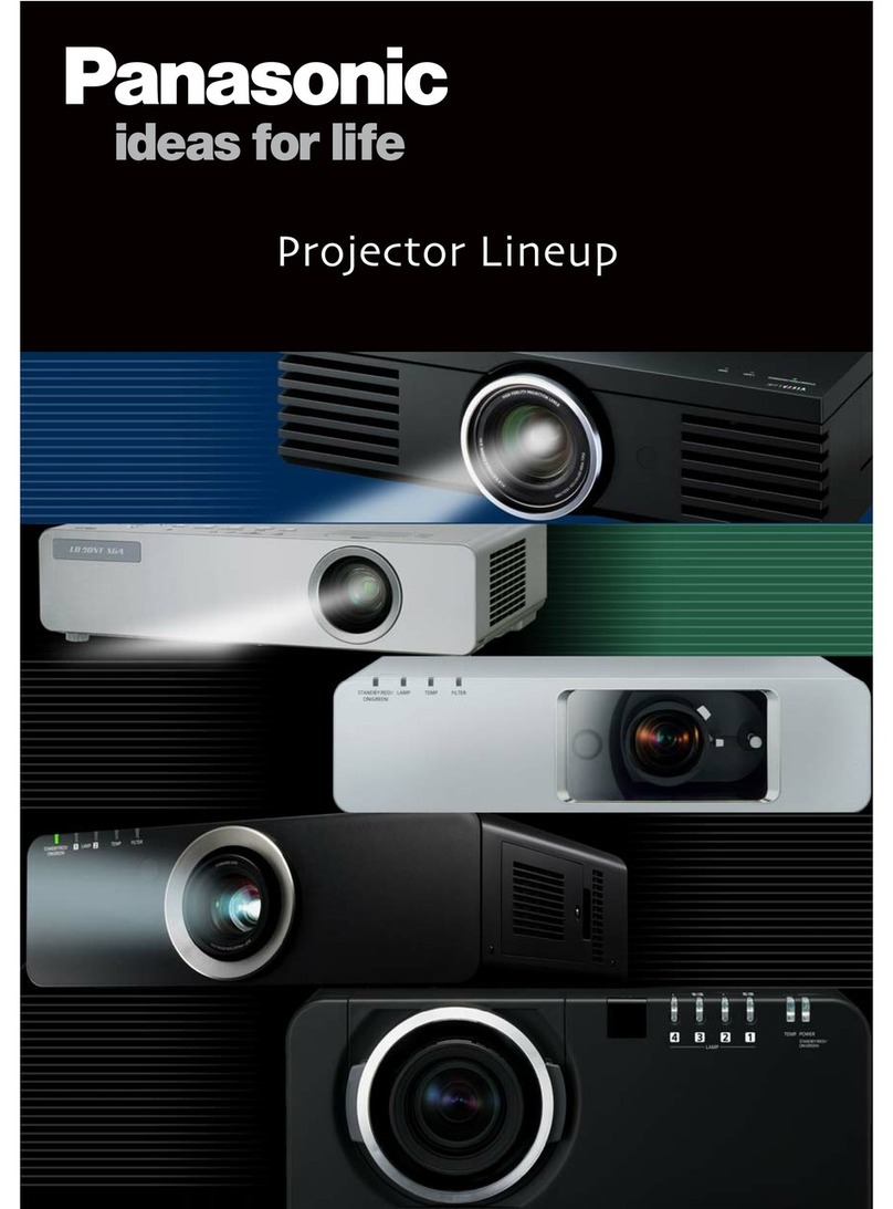 Panasonic PT-AE4000 Manuel utilisateur