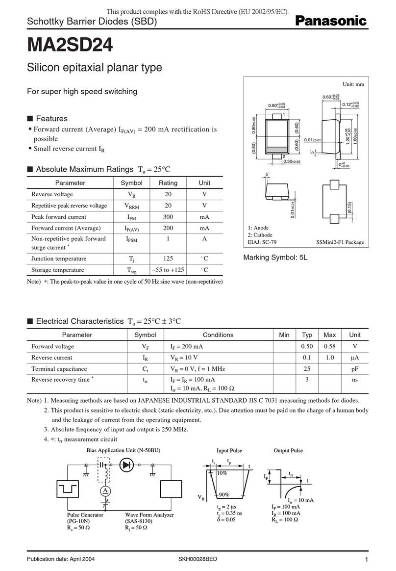 Panasonic MA2SD24 Manuel utilisateur