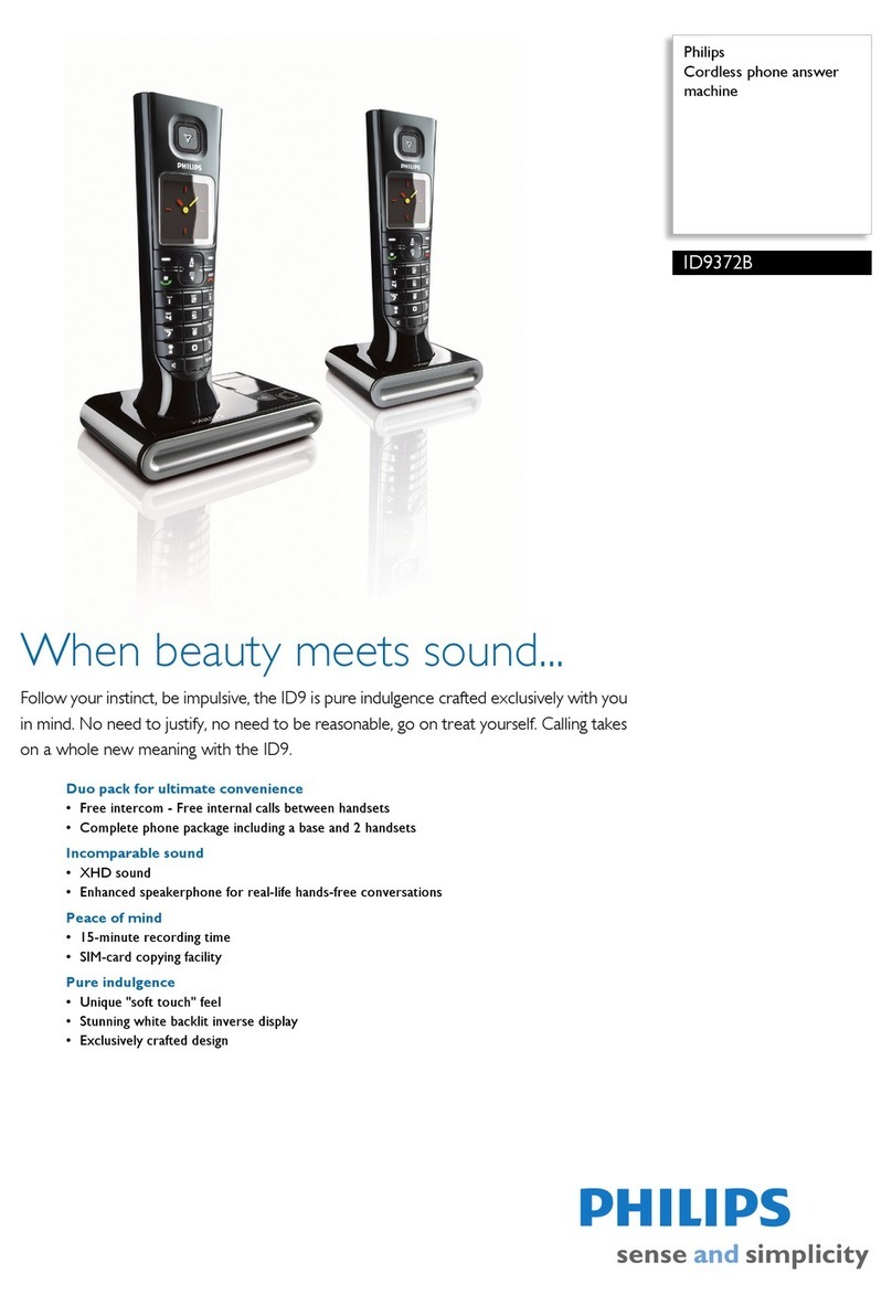 Philips ID9372B Manuel utilisateur