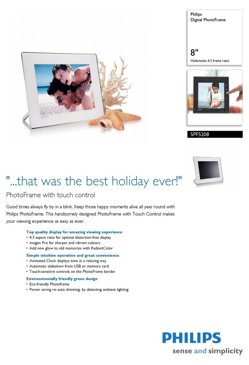 Philips SPF5208 Manuel utilisateur Philips SPF5208 Manuel utilisateur