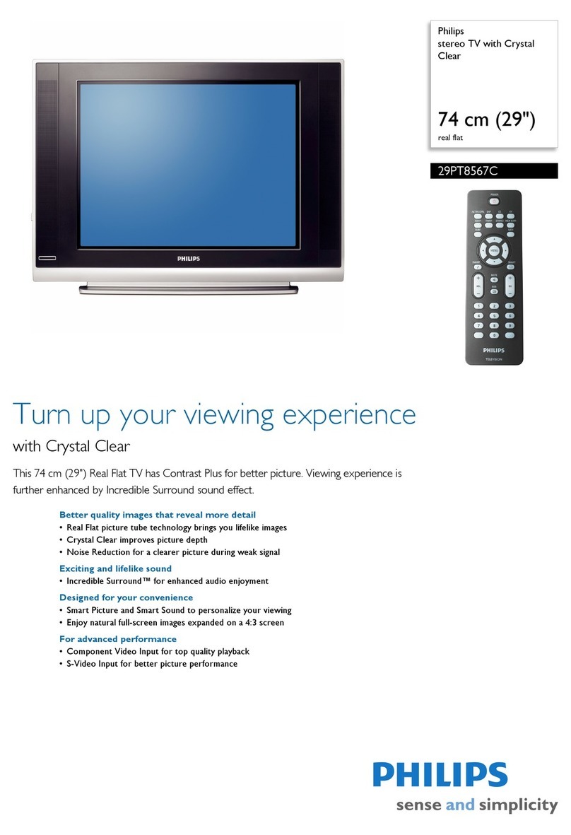 Philips 29PT8567C Manuel utilisateur Philips 29PT8567C Manuel utilisateur