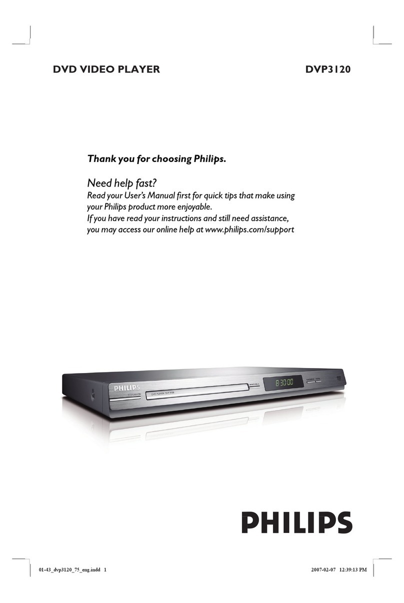 Philips DVP3120/75 Manuel utilisateur
