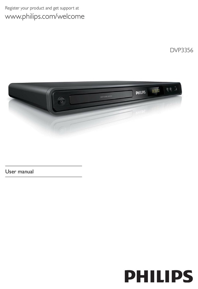 Philips DVP3356 Manuel utilisateur