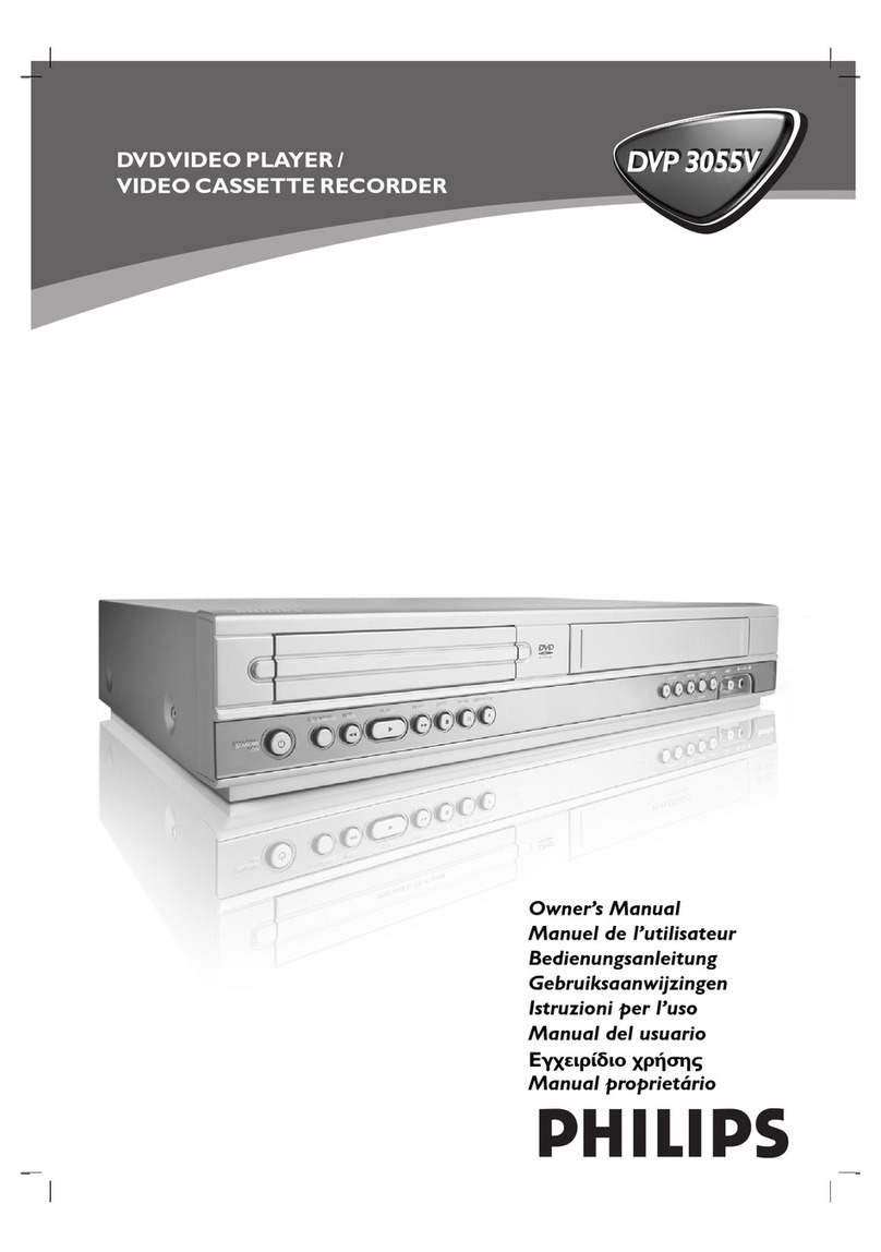 Philips DVP3055V/01 Manuel utilisateur