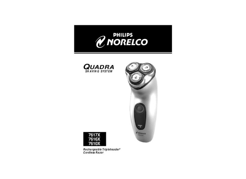 Philips 7616X Manuel utilisateur