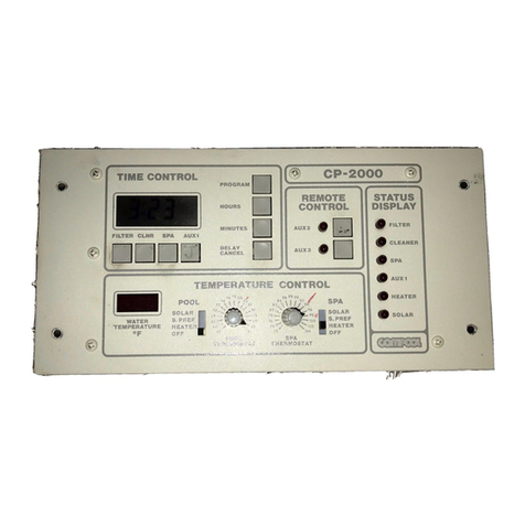 Compool Pool-Spa Control System CP-2000 Manuel utilisateur