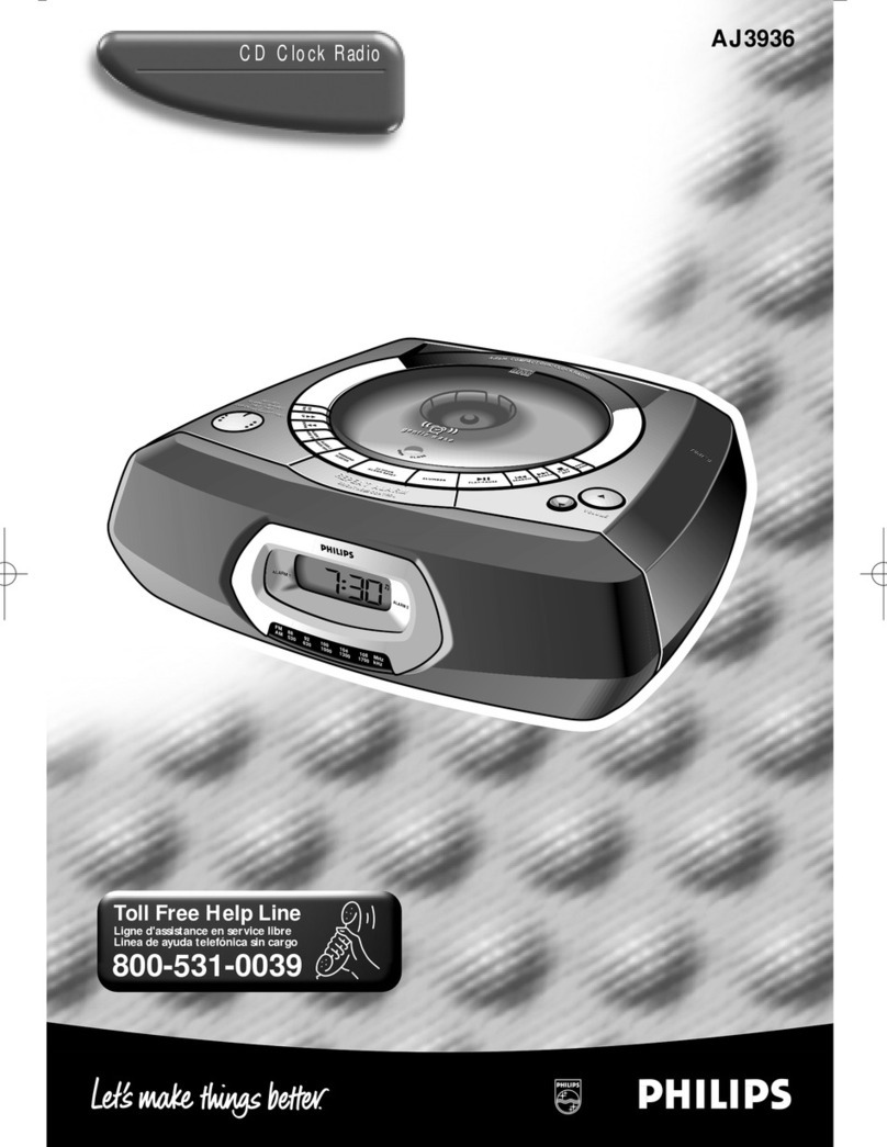 Philips AJ 3936 Manuel utilisateur