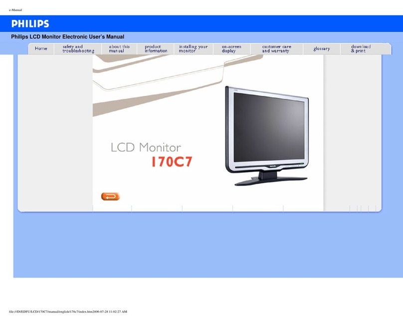 Philips 170C7 Manuel utilisateur