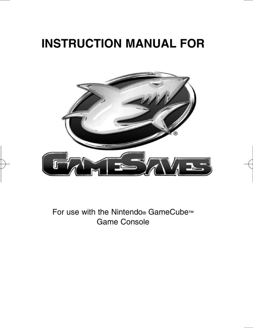 GameShark GAME CUBE Manuel utilisateur