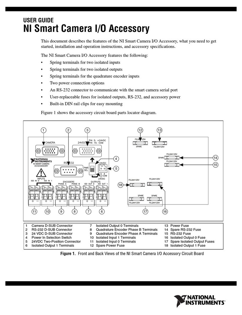 National Instruments Smart Camera Manuel utilisateur