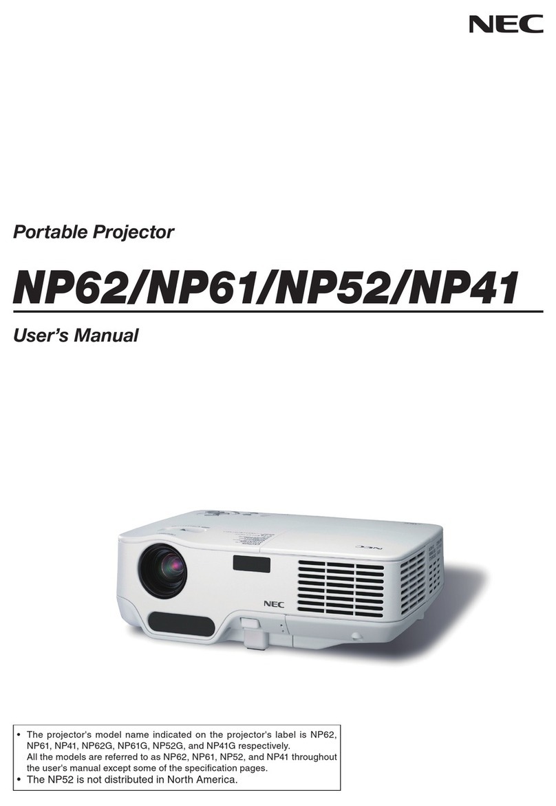 NEC NP41G Manuel utilisateur