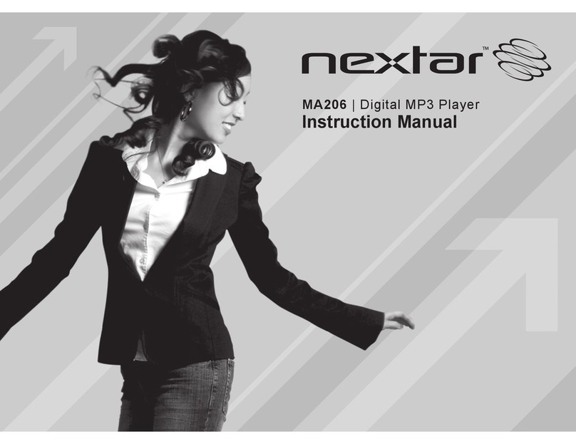 Nextar MA206 Manuel utilisateur