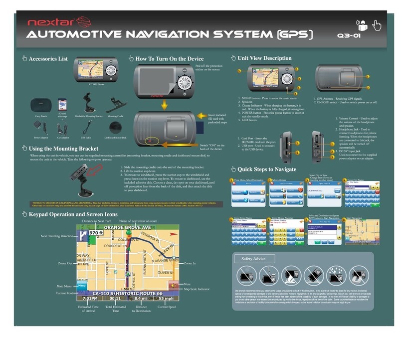 Nextar Q3-01 Manuel utilisateur