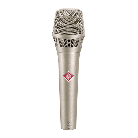 Neumann KMS 105 Manuel utilisateur