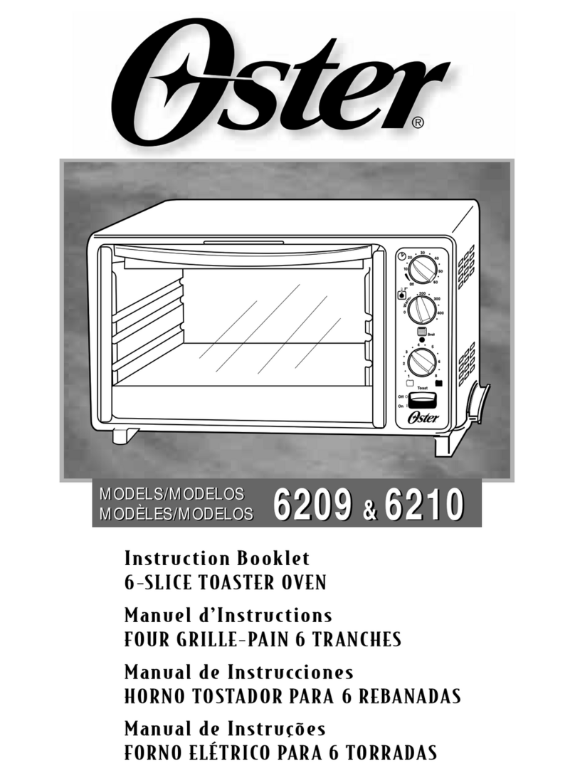 Oster 6209 Manuel utilisateur