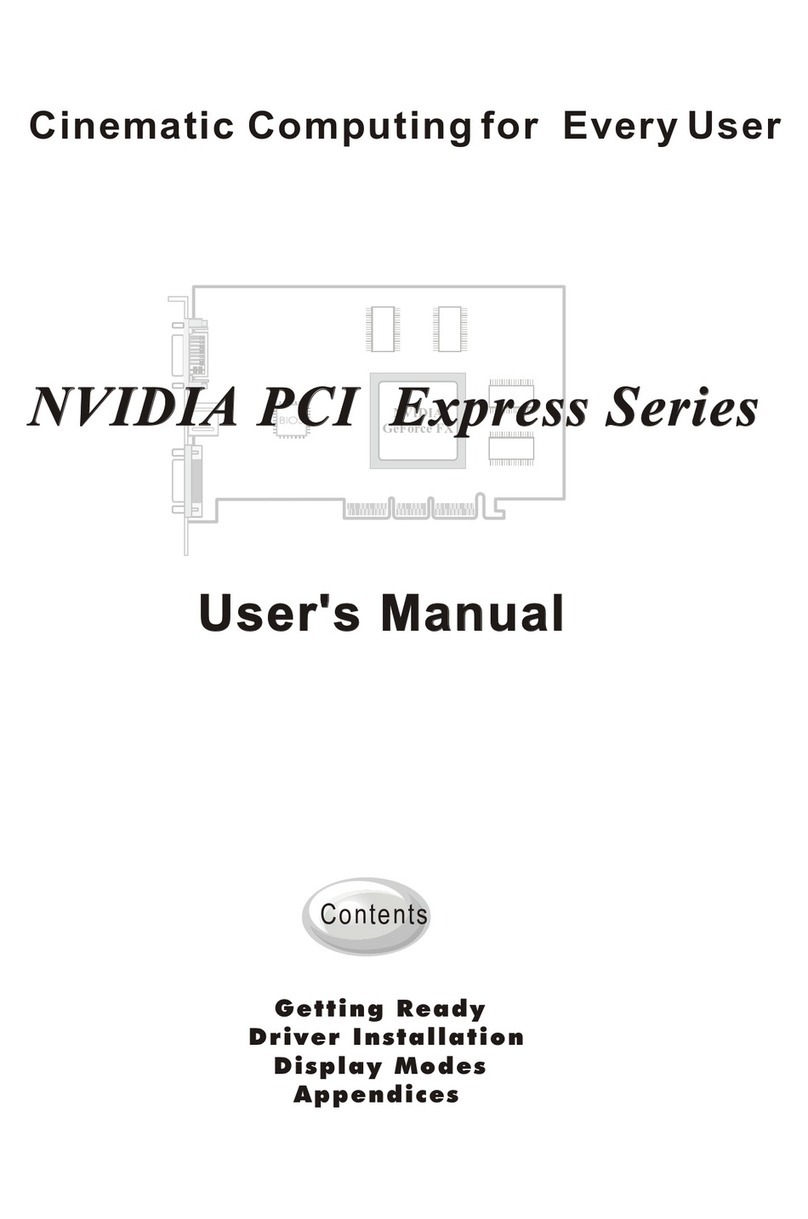 Nvidia PCI Express Series Manuel utilisateur