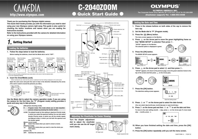 Olympus C-2040 Manuel utilisateur