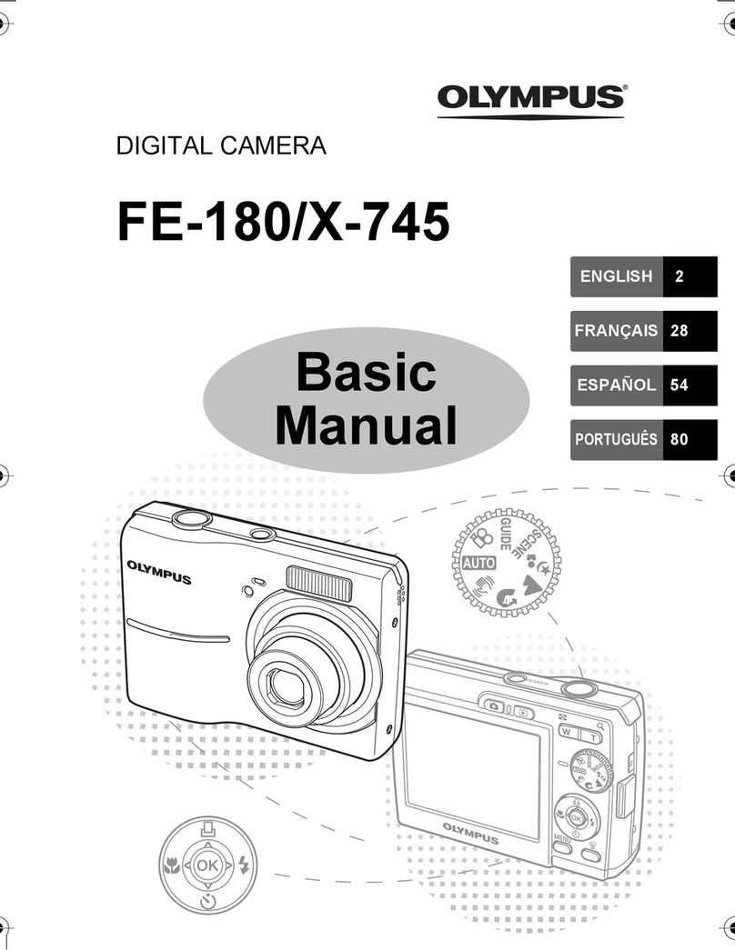 Olympus FE 180 - Digital Camera - 6.0 Megapixel Guide d'installation
