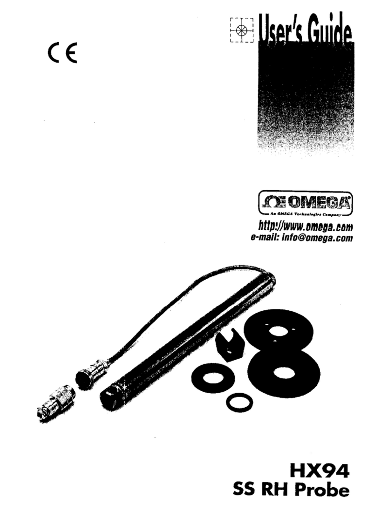 Omega Engineering HX94 Manuel utilisateur