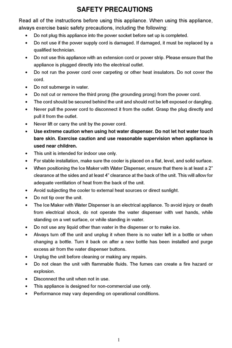 EdgeStar IW400SS Manuel utilisateur EdgeStar IW400SS Manuel utilisateur