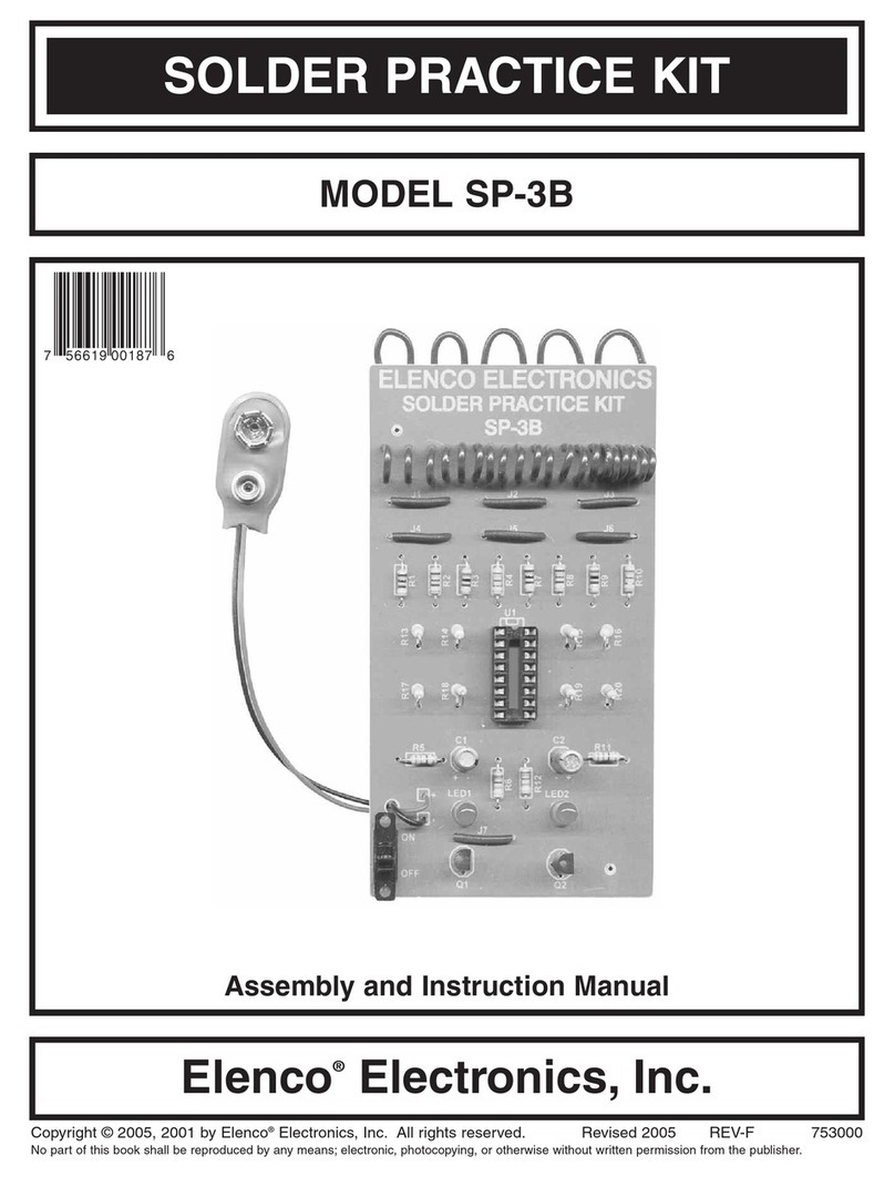 Elenco Electronics SP-3B Guide de l'utilisateur