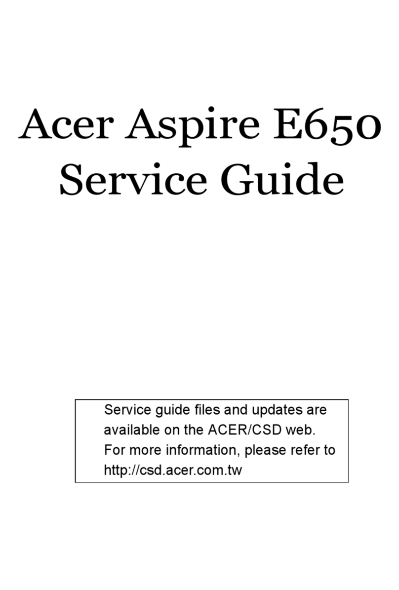 Acer Aspire E650 Manuel utilisateur